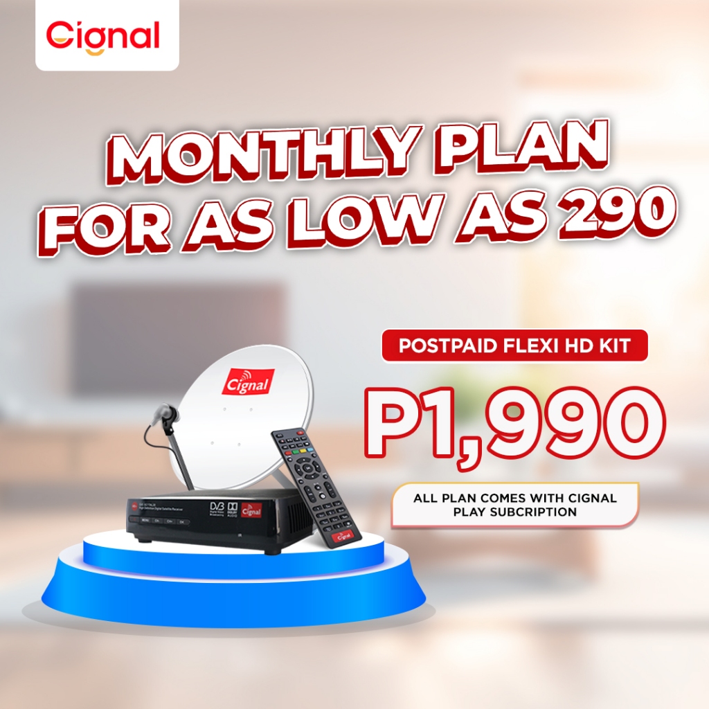 CIGNAL TV INC, Online Shop | Shopee Philippines