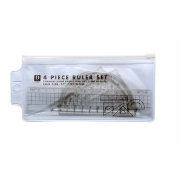 Daiso Japan Set of 4 rulers | Shopee Philippines