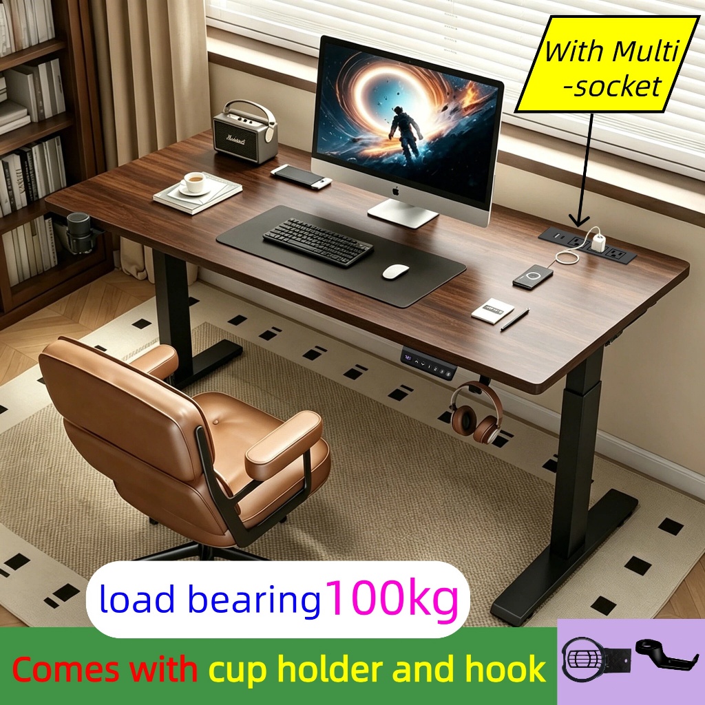 Electric Standing Desk Computer Table Adjustable Height Lift Study ...