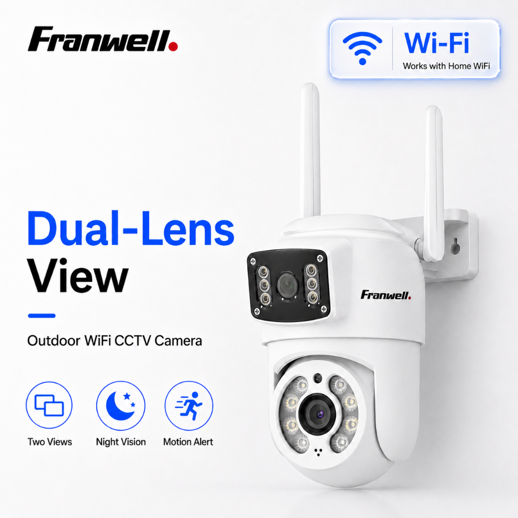 BP3 1080P Dual Lens Security IP CCTV Camera Wireless Outdoor waterproof ...