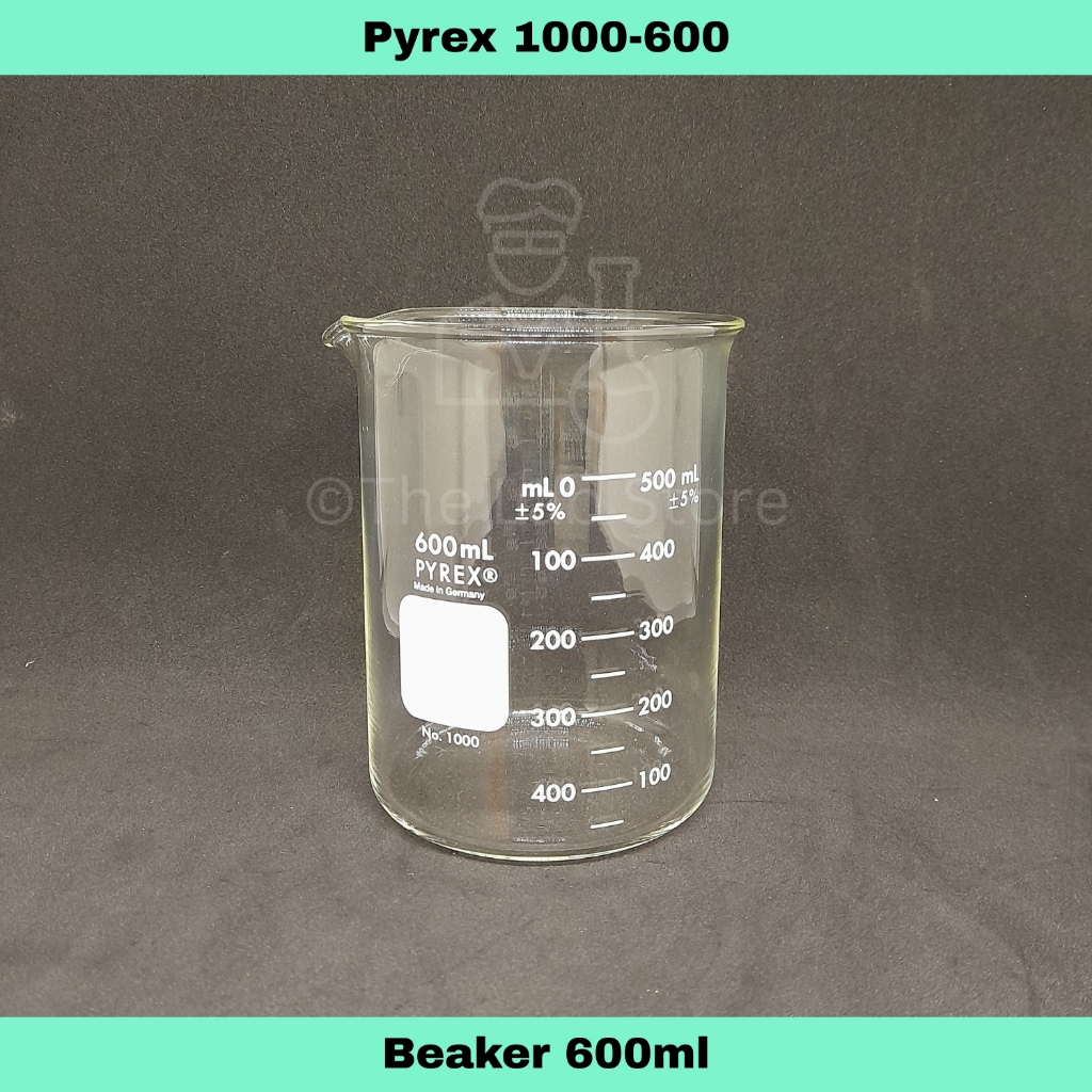 600mL PYREX Beaker, Glass, Heavy Duty, Sold Per Piece | Shopee Philippines