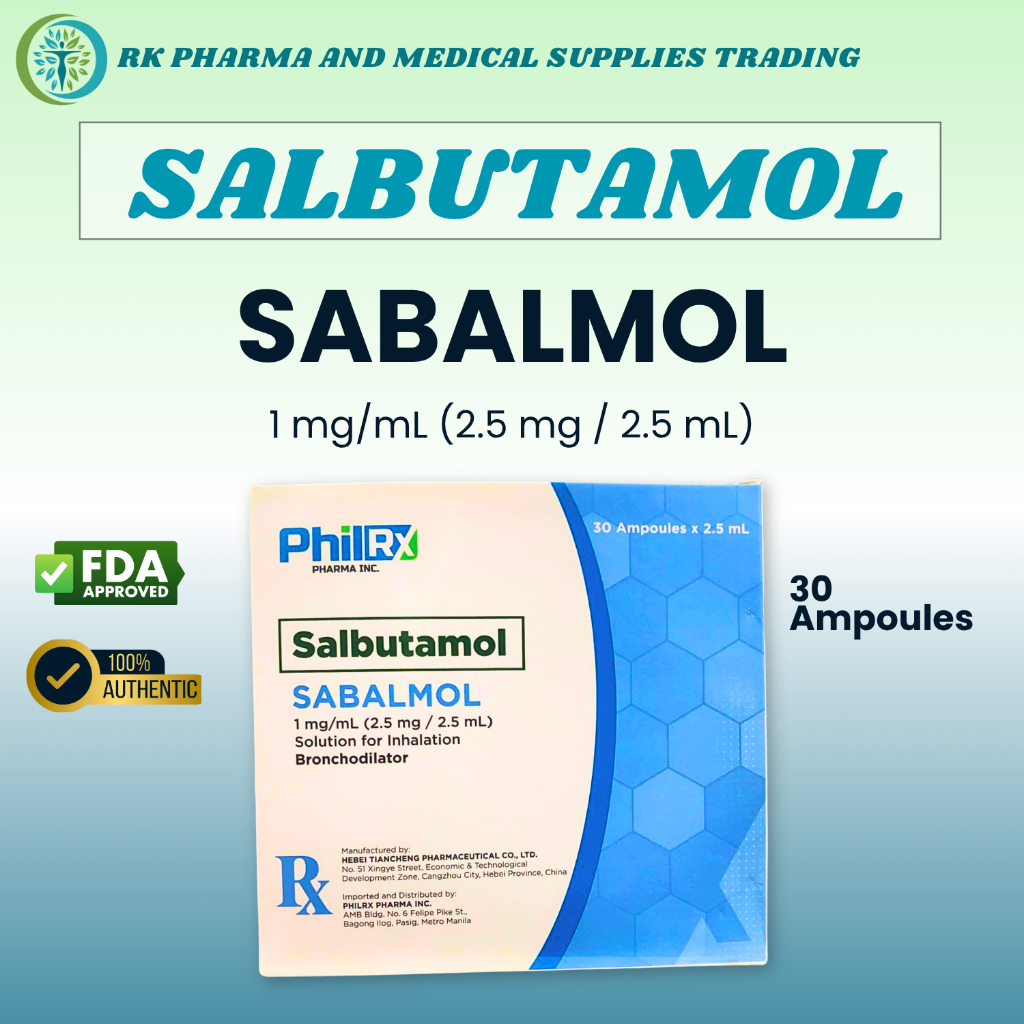 Shop salbutamol for Sale on Shopee Philippines