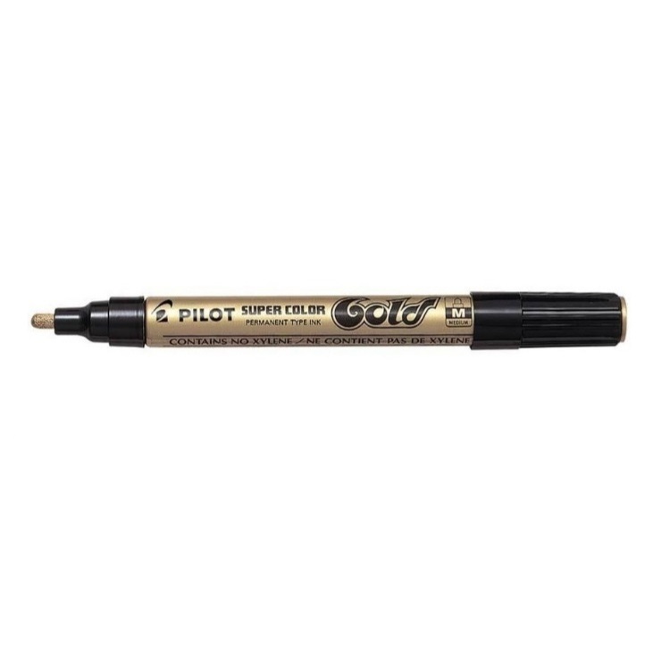 PILOT Super Color Marker GOLD | Shopee Philippines