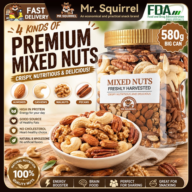 Mr Squirrel Healthy snacks High Protein Trail Mix Mixed Nuts and Fruits ...