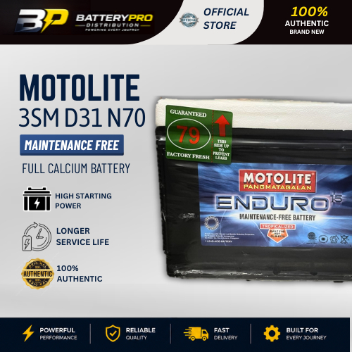 Motolite 3SM Battery Trusted Power | Shopee