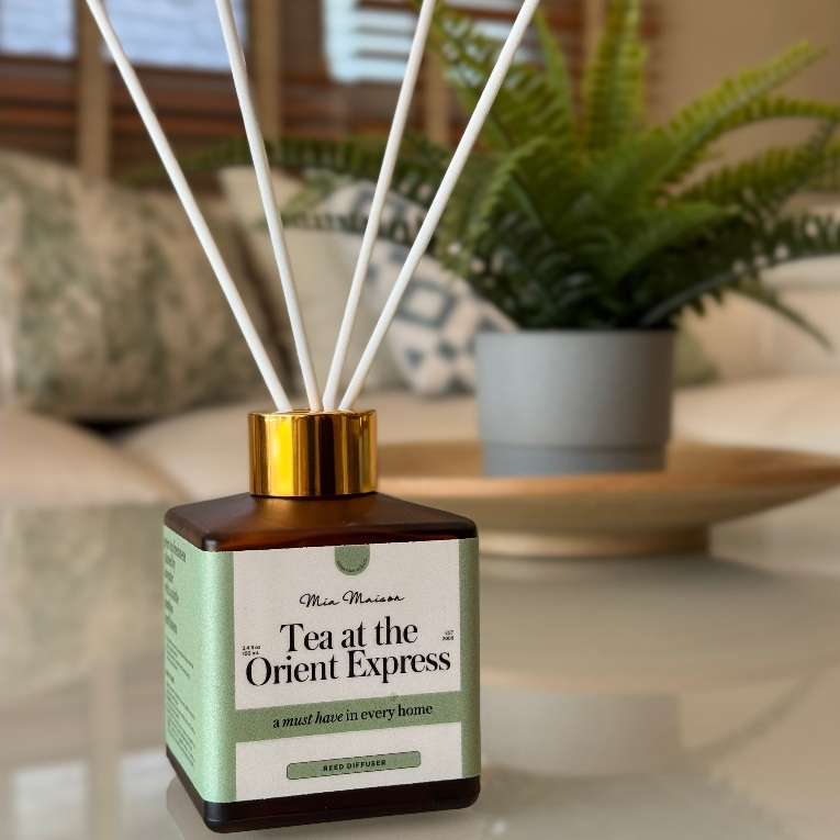 Mia Maison Reed Diffuser with Sticks 100ml | Elegant Home Fragrance Set ...