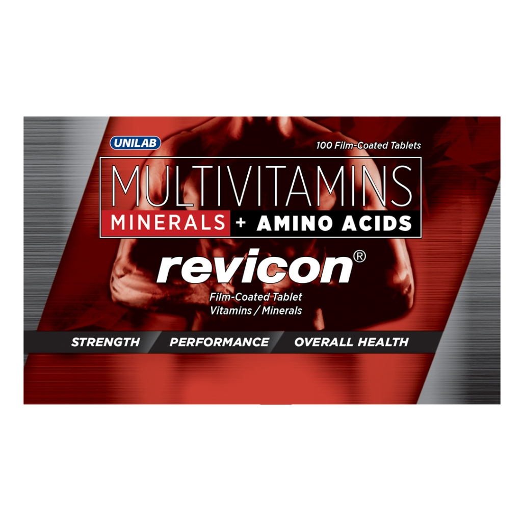 Revicon - 100 Tablets - Minerals + Amino Acids | Shopee Philippines