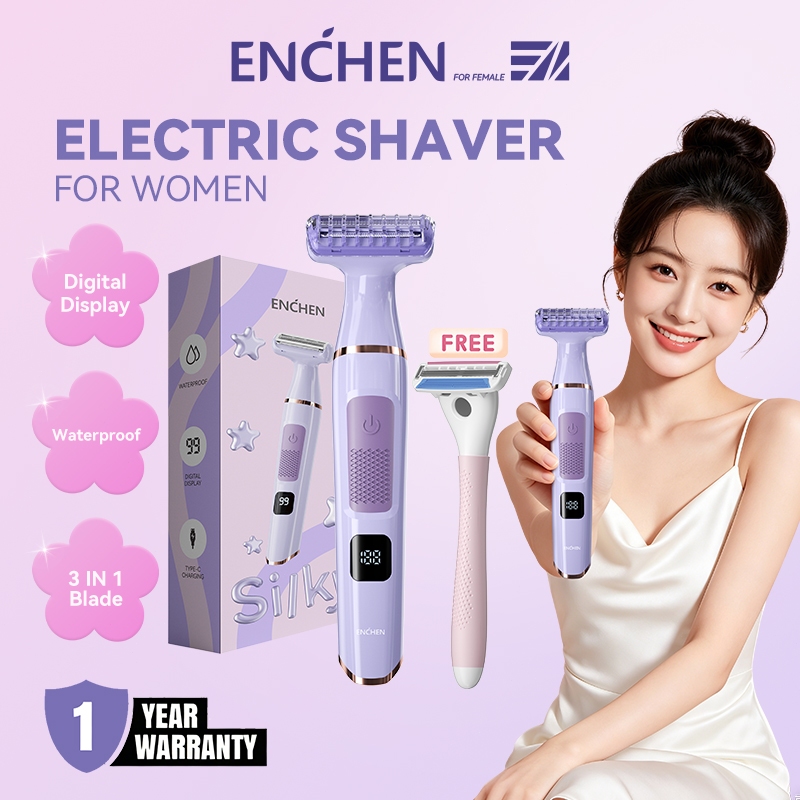 Enchen Electric Body Hair Shaver No Irritation Ball Hair Epilator ...