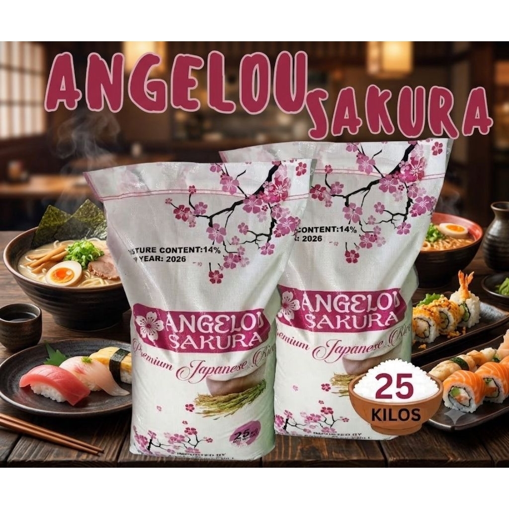 Sakura Japanese Rice 25kg | Shopee Philippines