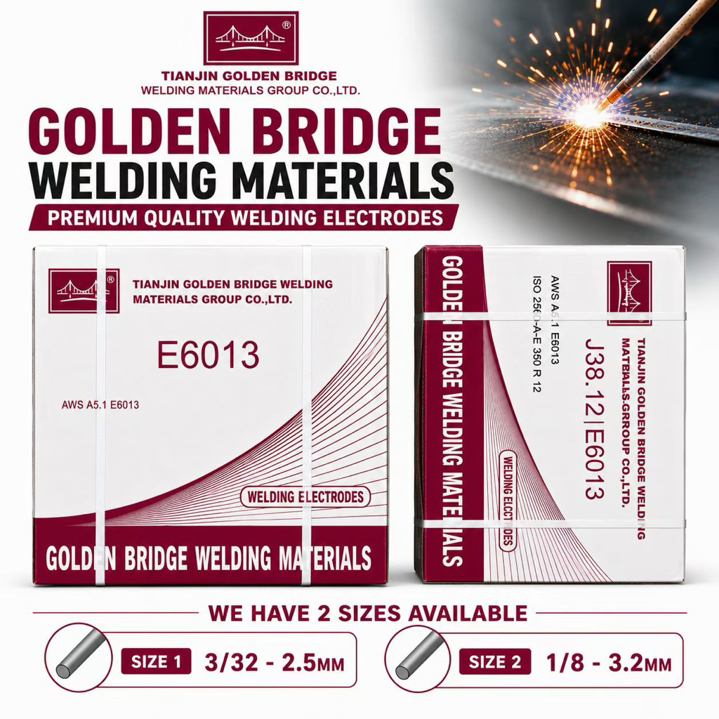 AUTHENTIC!!! 20kgs Golden Bridge Welding Rod E6013 (1 big box)3/32 ...