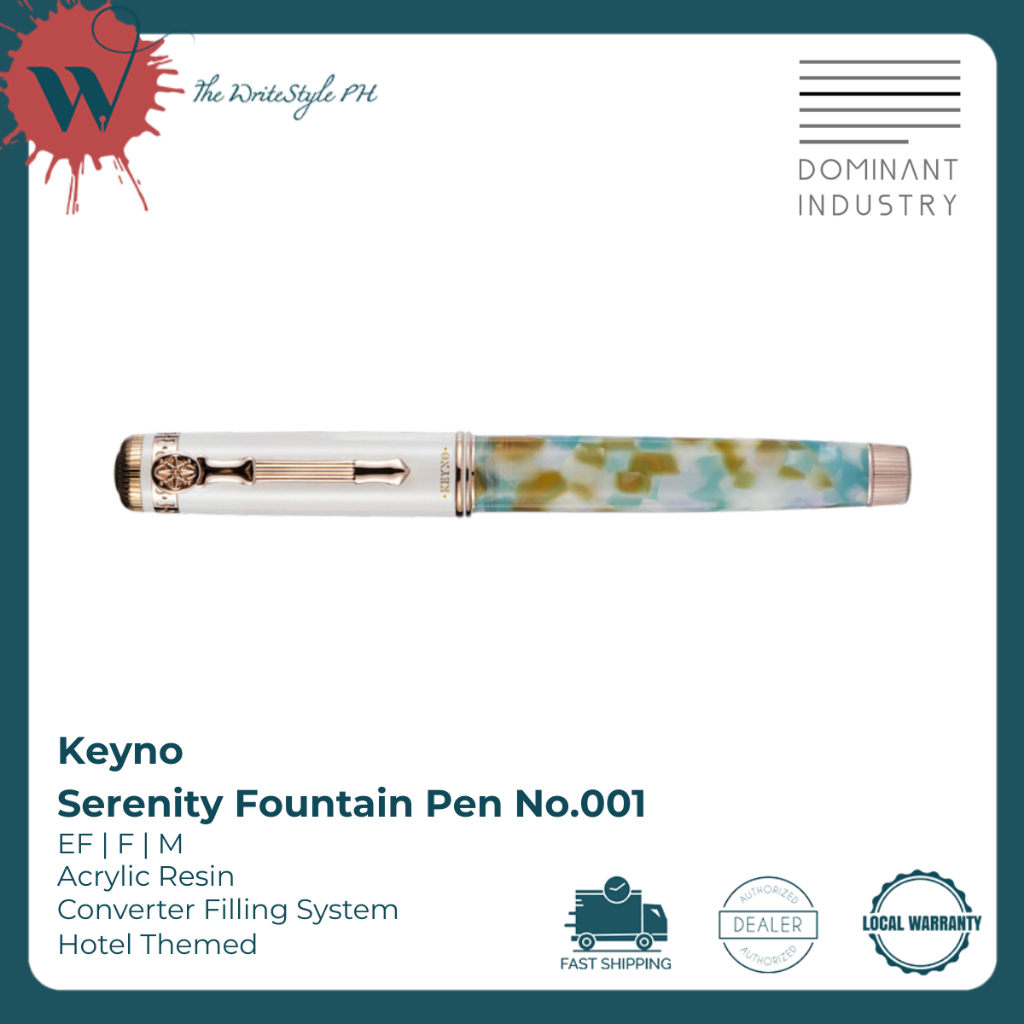Dominant Industry Keyno Serenity Fountain Pen No.001 | Shopee Philippines