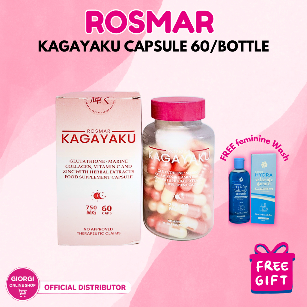 rosmar kagayaku glutathione Capsule Rosmar Kagayaku Bubblegum soap Glutathione