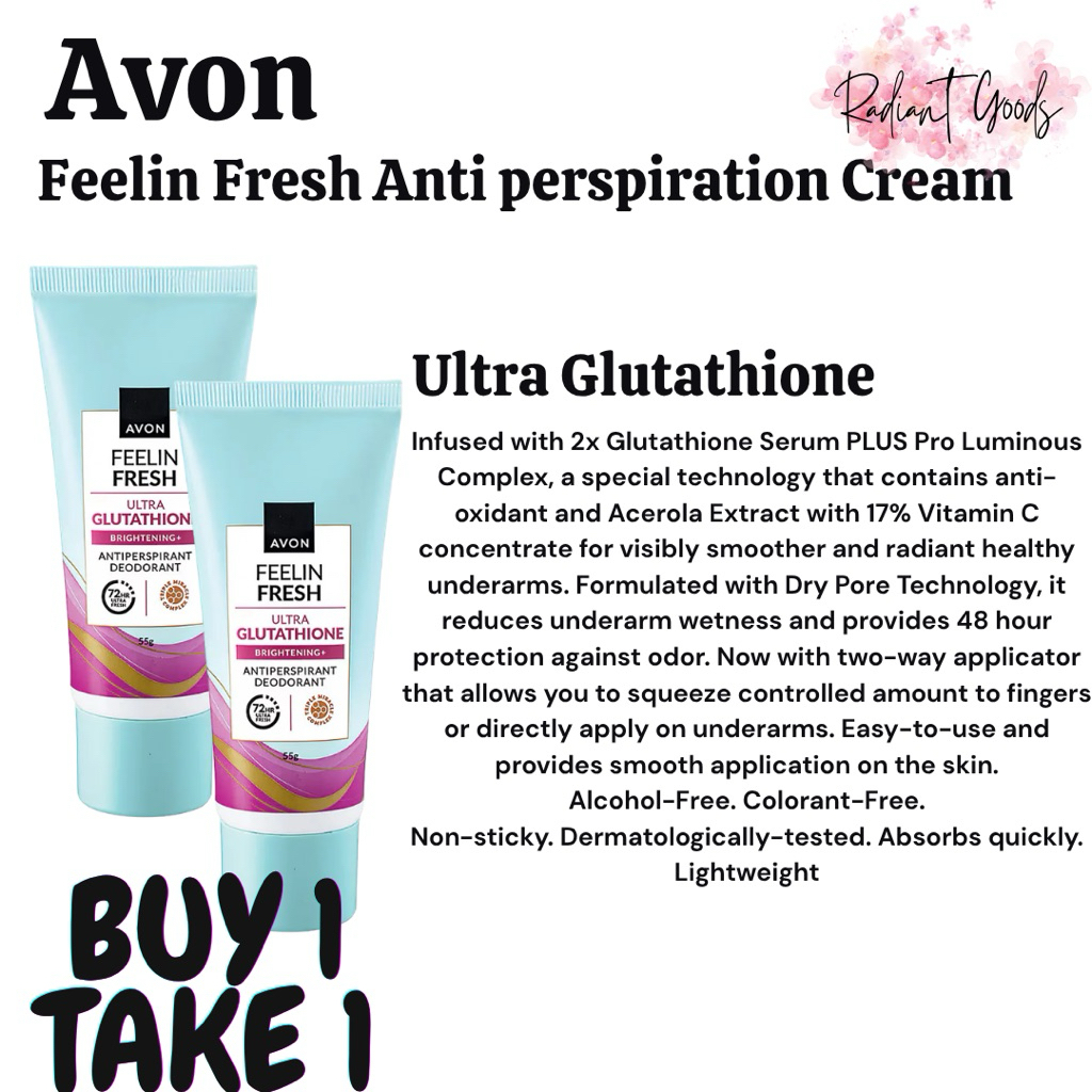 avon feelin fresh ultra glutathione Deo Cream Honest Review Avon Feelin Fresh Anti-Perspirant Deodorant