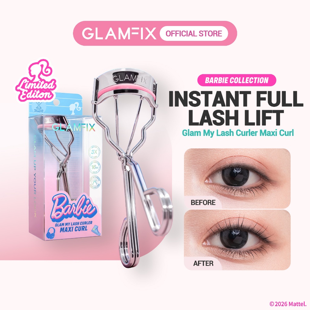[GLAMFIX x BARBIE] GLAMFIX Maxi Curler Eyelash | BARBIE Collection ...