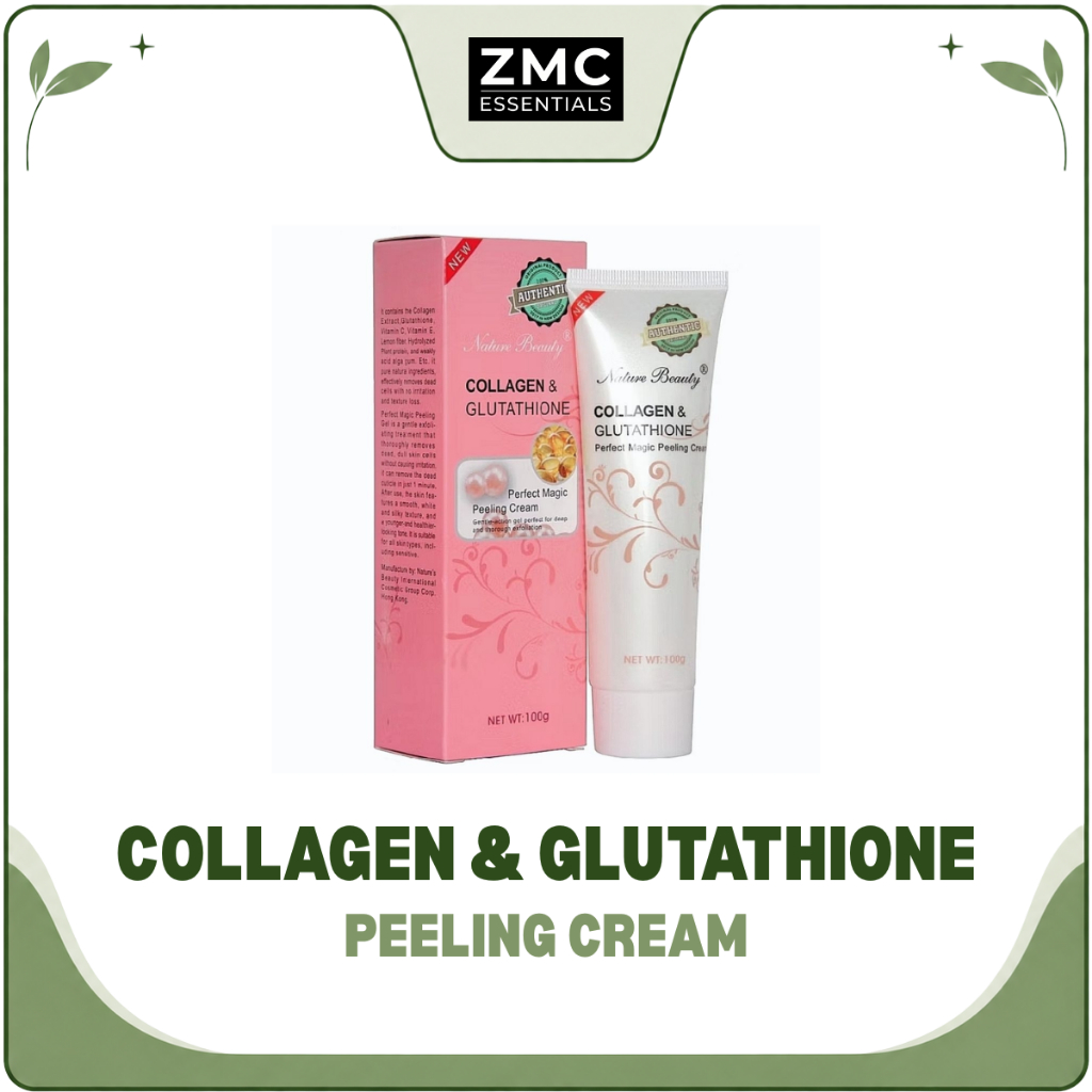 nature beauty collagen and glutathione peeling cream 100g Autentic & Perfect Magic Gel Liposomal TMG (3 Pack) SPF50 Options:10