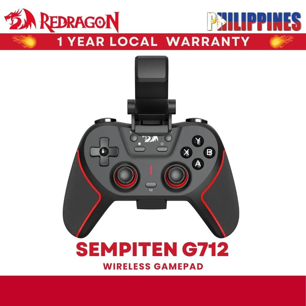 Redragon Sempiten G712 Wireless Gamepad with Phone Holder Included ...