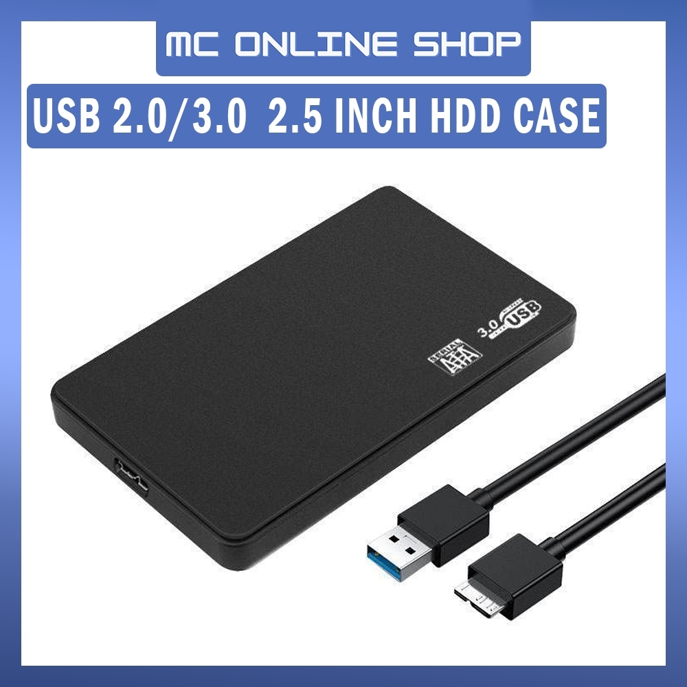 USB 2.0/ 3.0 2.5 Inch HDD Case External SATA Hard Drive Case Enclosure ...