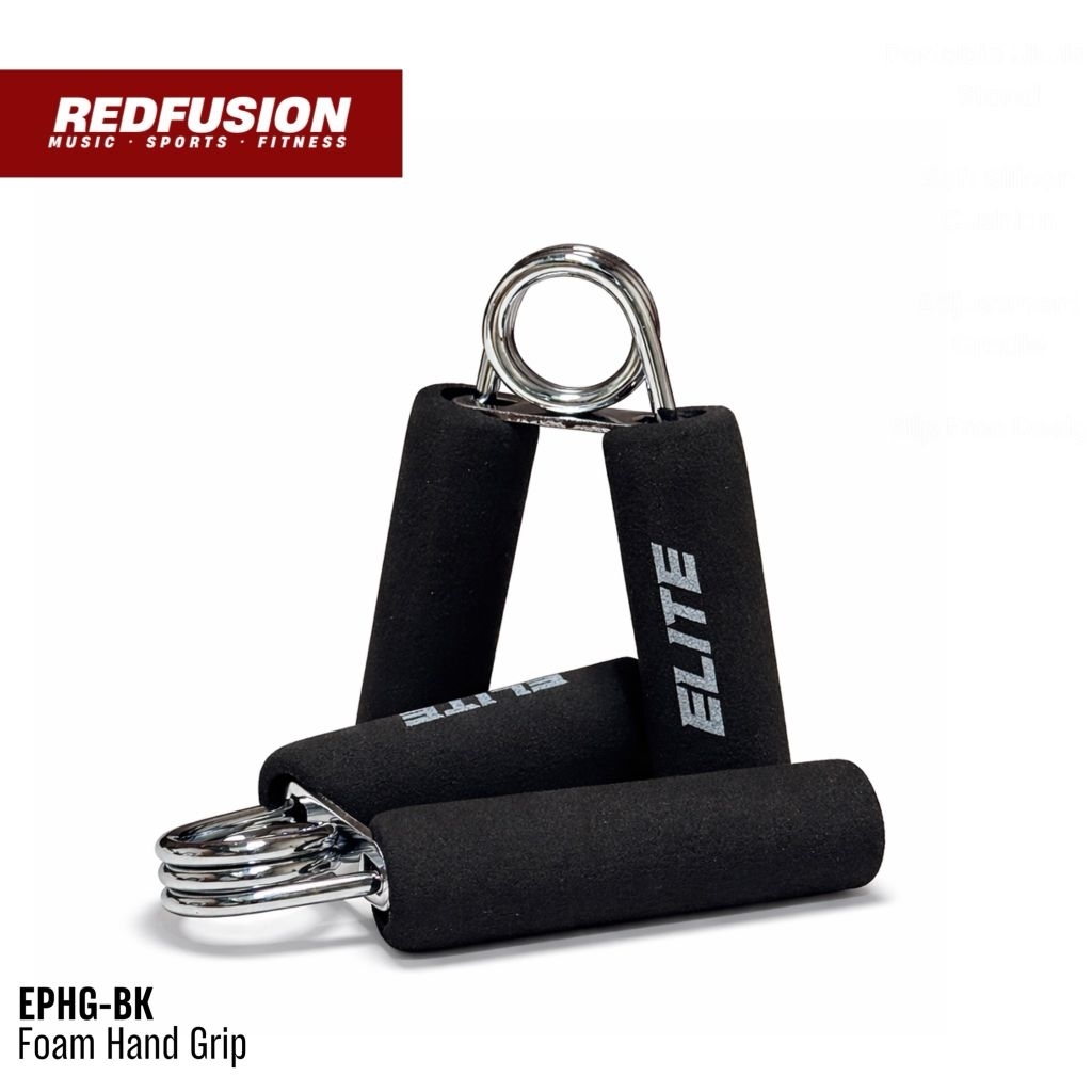 Elite Foam Hand Grip Pair EPHG-BK | Shopee Philippines