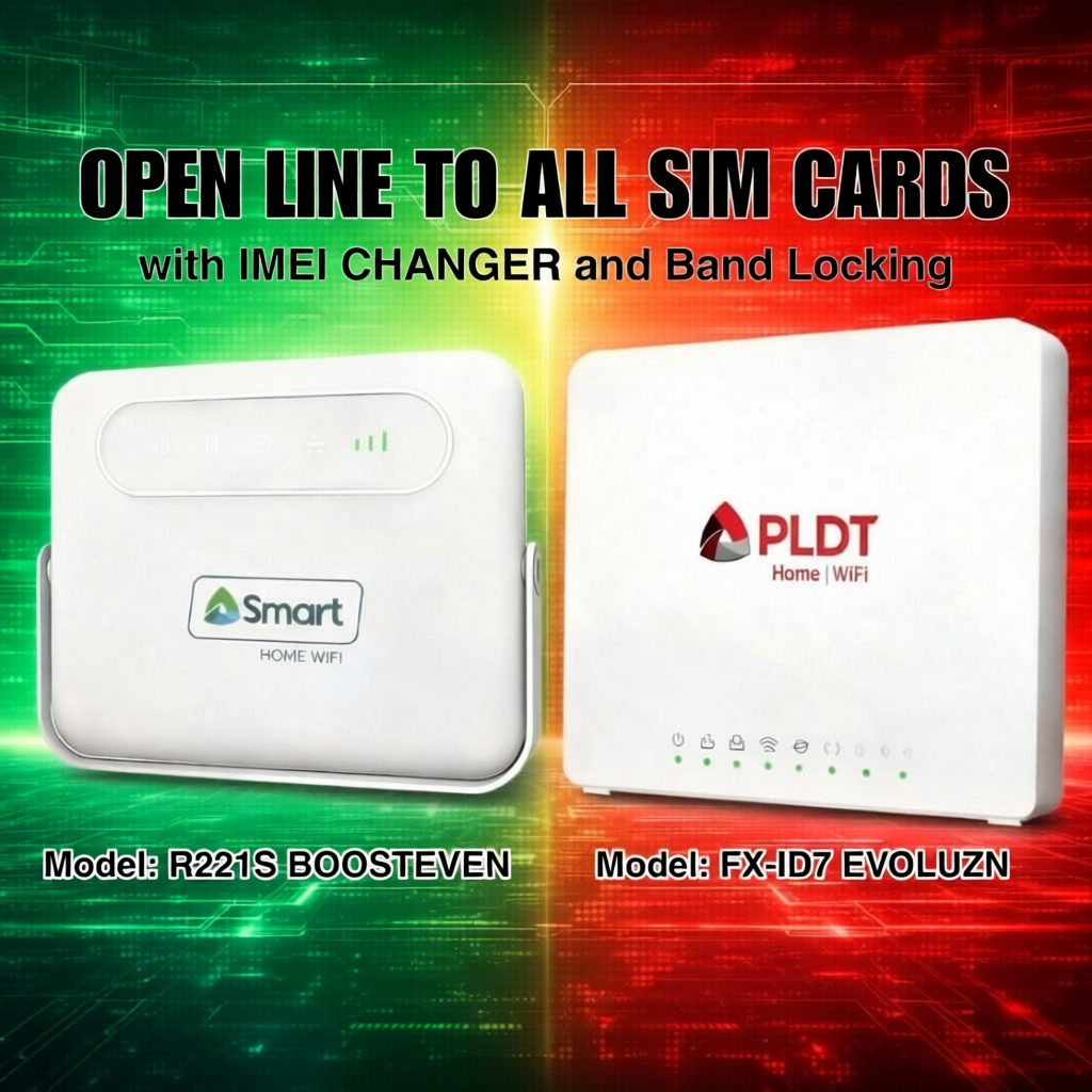 SMART PLDT HOME PREPAID WIFI ID7 and R221s v2 OPENLINE 400 MBPS SUPER ...