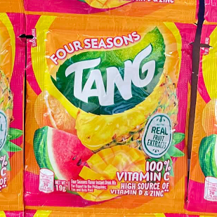 Tang Four Seasons Instant Drink Mix 19g x12 Sachets Vitamin C Powder ...