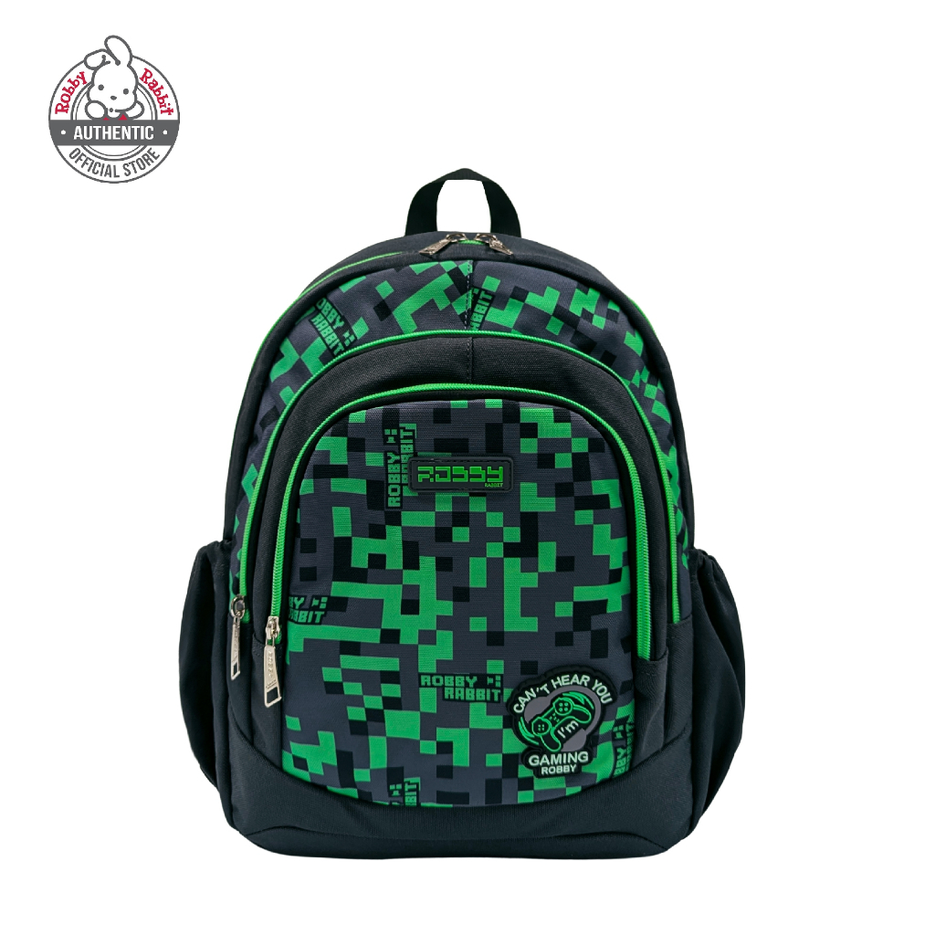 Robby Rabbit Gaming Gear Backpack 15-Inch (Yellow, Blue, Green ...