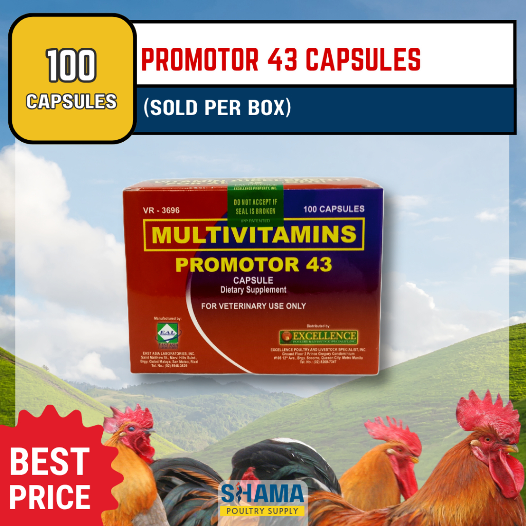 Promotor 43 - 100 Tablet per Box | Shopee Philippines