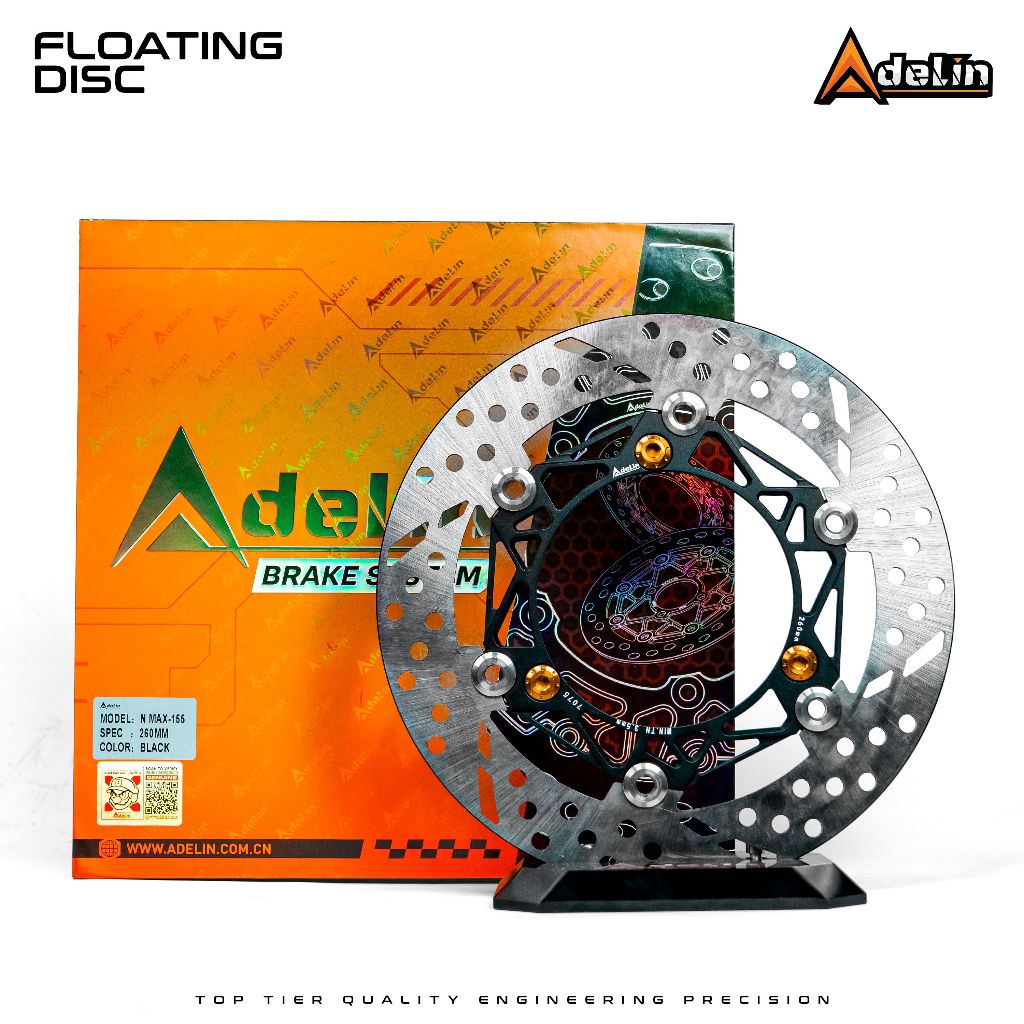 Adelin Floating Disc Rotor - Premium Braking Performance for NMAX, NVX ...
