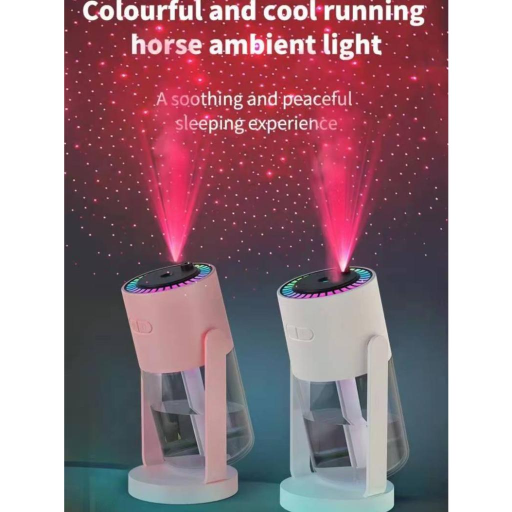 Starry Sky Top Humidifier Portable Multi-Functional with Colorful LED ...