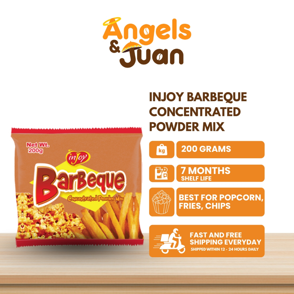 Injoy Barbeque Seasoning Powder for Popcorn, Fries, Chips 200g | Shopee ...