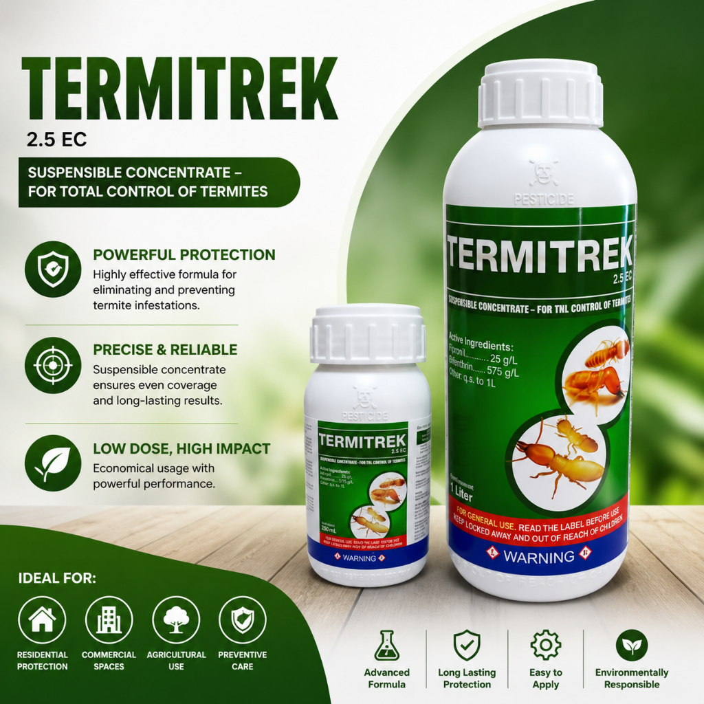 Termitrek 2.5 EC Termicide Concentrate For Termite Control | 250ML | 1L ...
