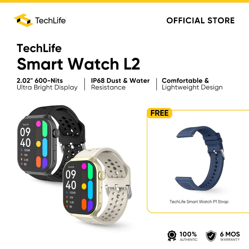 TechLife Smart Watch L2