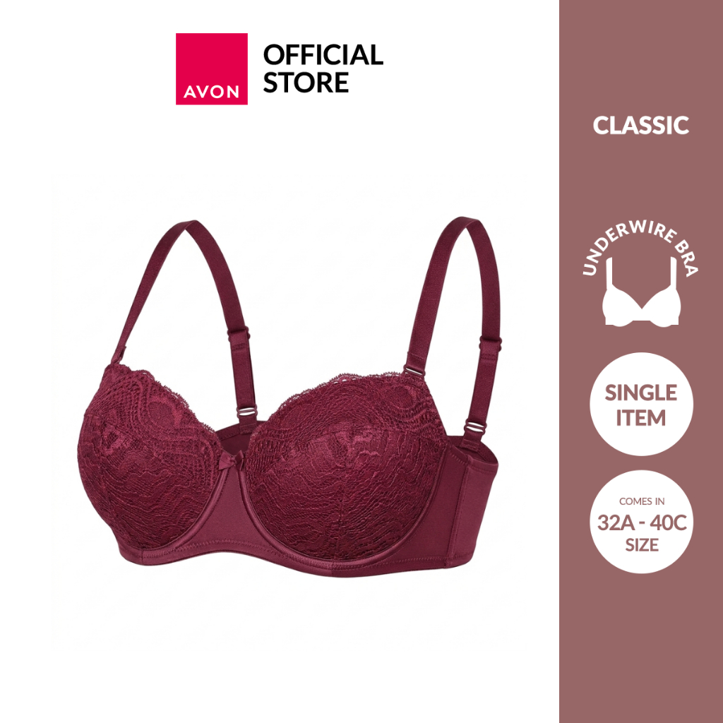 AVON INTIMATES | SIGNATURES Ember Lace Bra (1pc/Single) | Women's ...