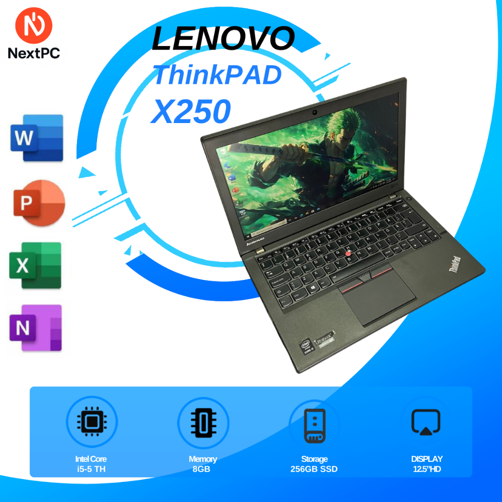 [USED] LAPTOP LENOVO ThinkPad X250 | Intel i5-5TH 8GB/256GB | Good ...