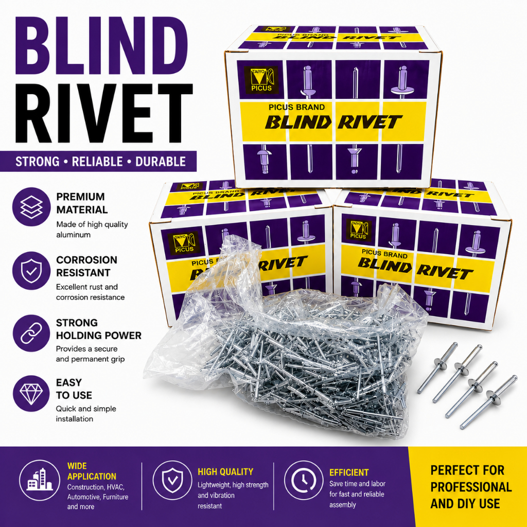 Shop blind rivets per box for Sale on Shopee Philippines