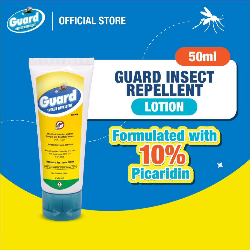 Guard Insect Repellent Lotion 50ml | Shopee Philippines
