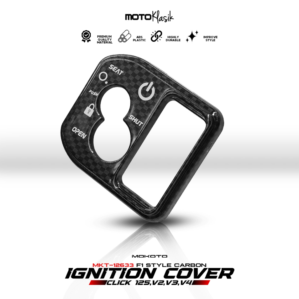 MOKOTO HONDA CLICK V2/V3/V4 STANDARD IGNITION KEY COVER GARNISH KEY ...