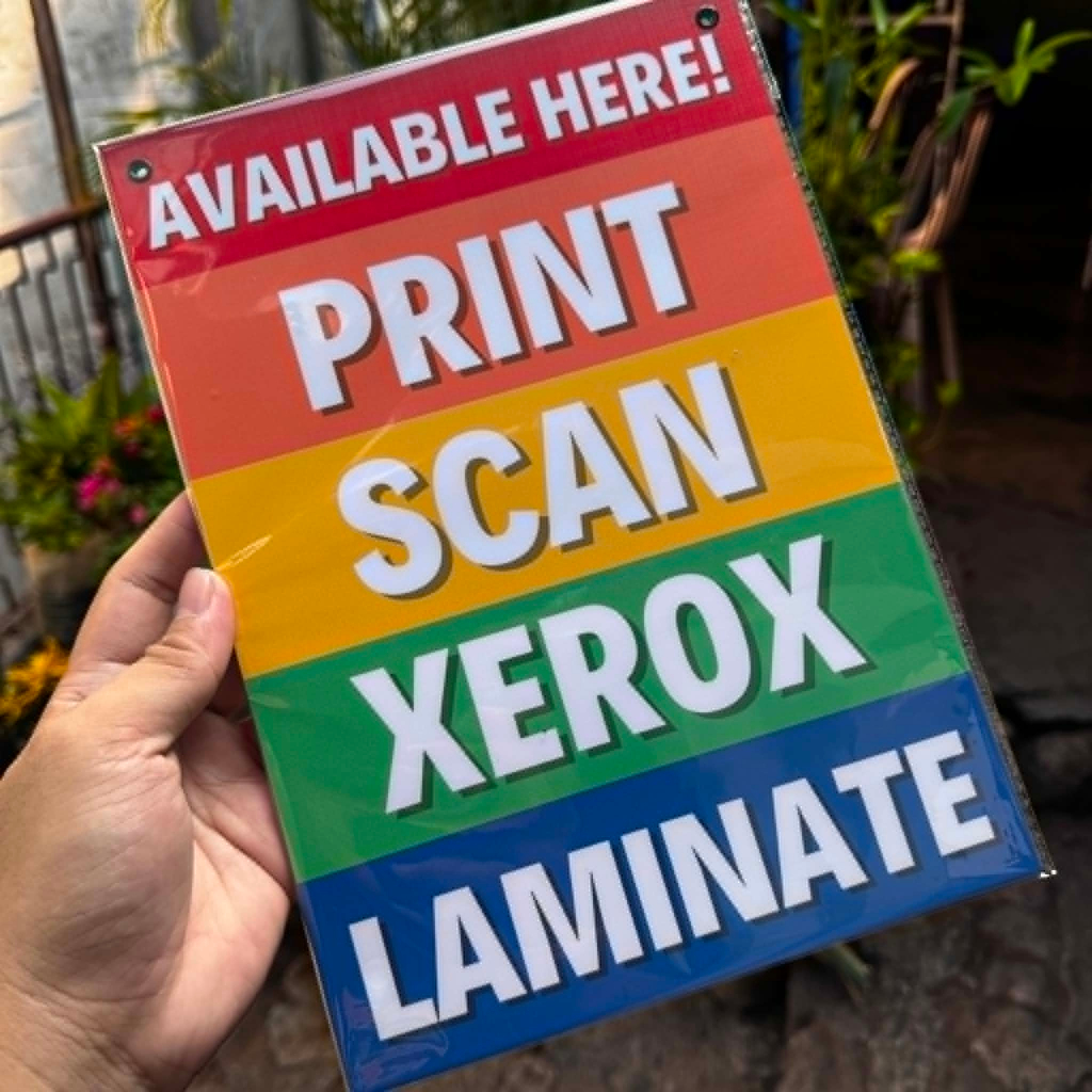 Shop xerox print scan signage for Sale on Shopee Philippines