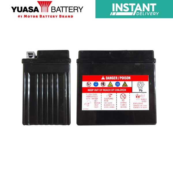 YUASA YTZ6V (12V-5Ah) Fully Sealed Motorcycle Battery for Honda Click ...
