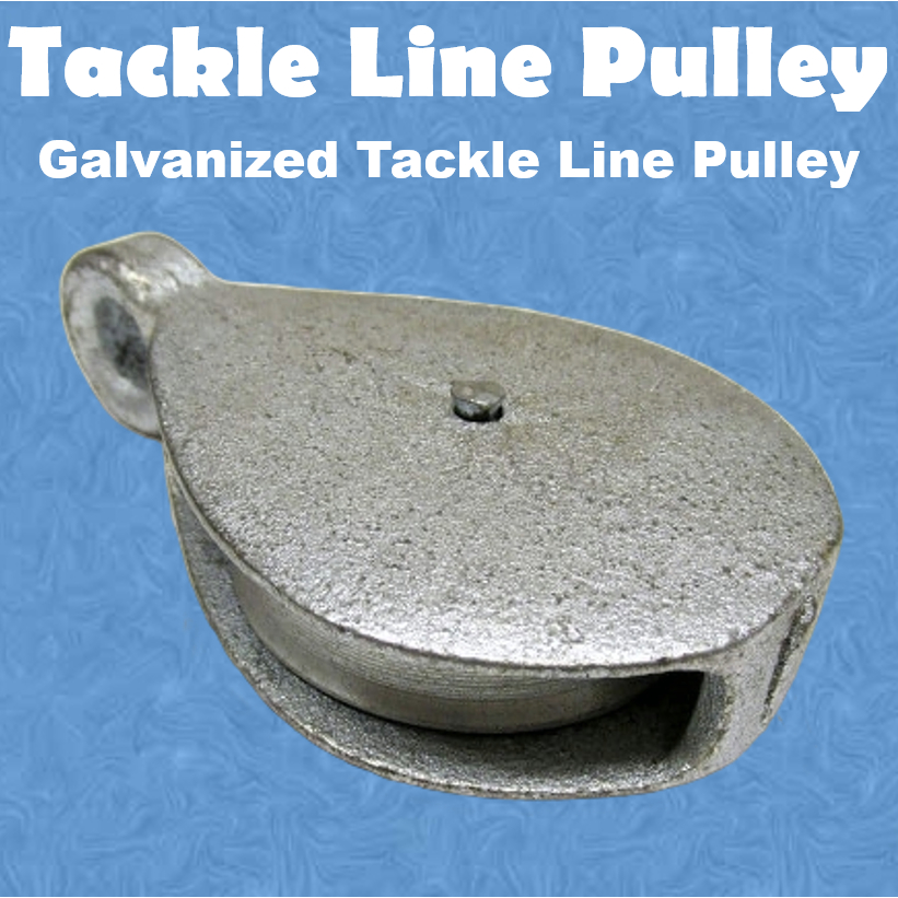 Galvanized Tackle Line Pulley 13-32mm Awning Pulley Flagpole Pulley ...
