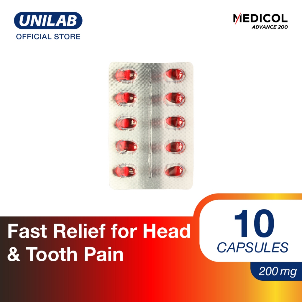 Shop ibuprofen medicol for Sale on Shopee Philippines