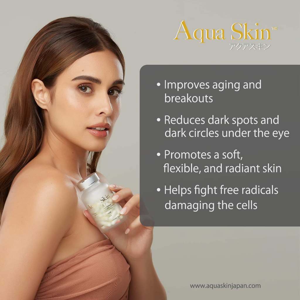 Aqua Skin Glutathione (60 capsule)