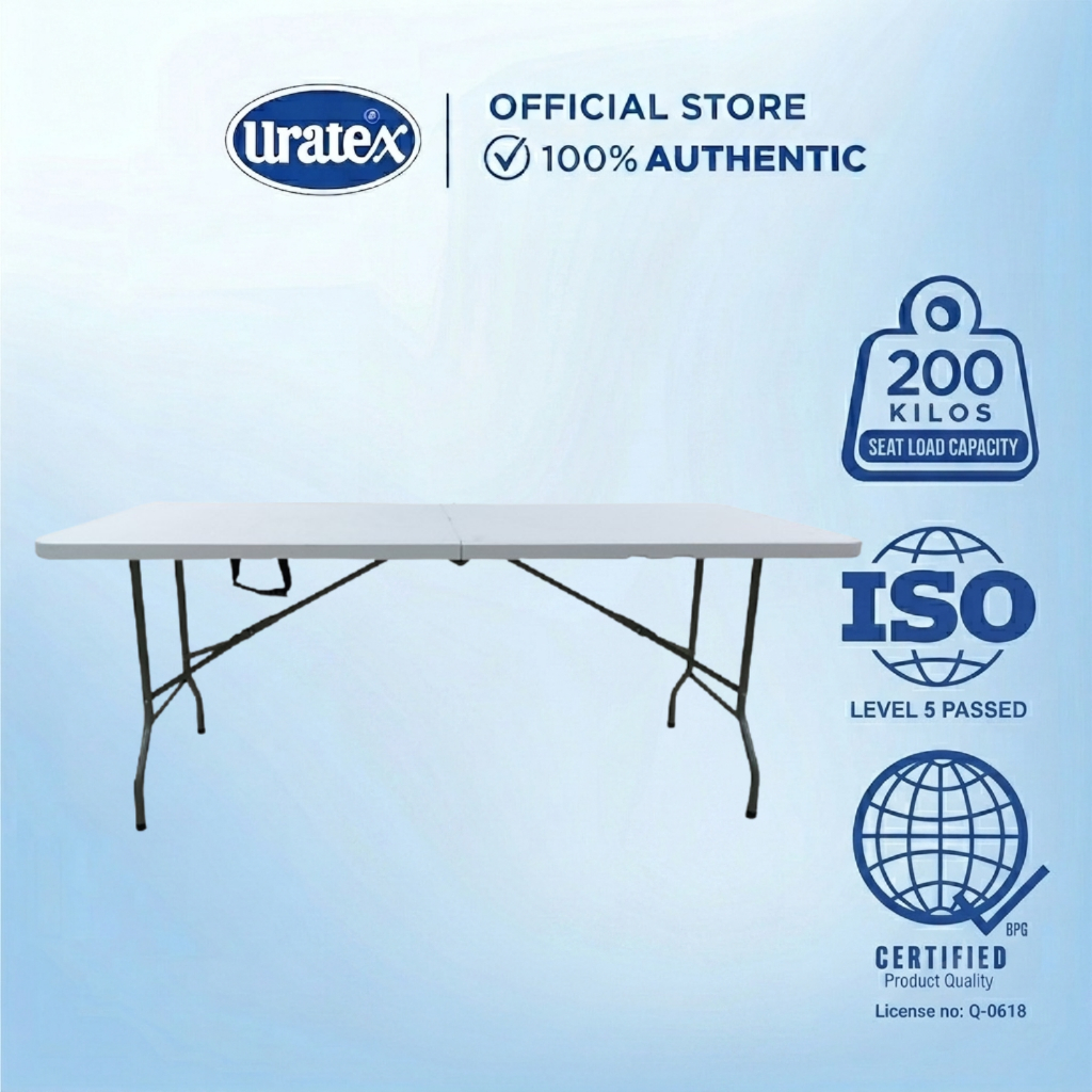 Uratex Monoblock Louis 4 Ft Folding Table | Shopee Philippines
