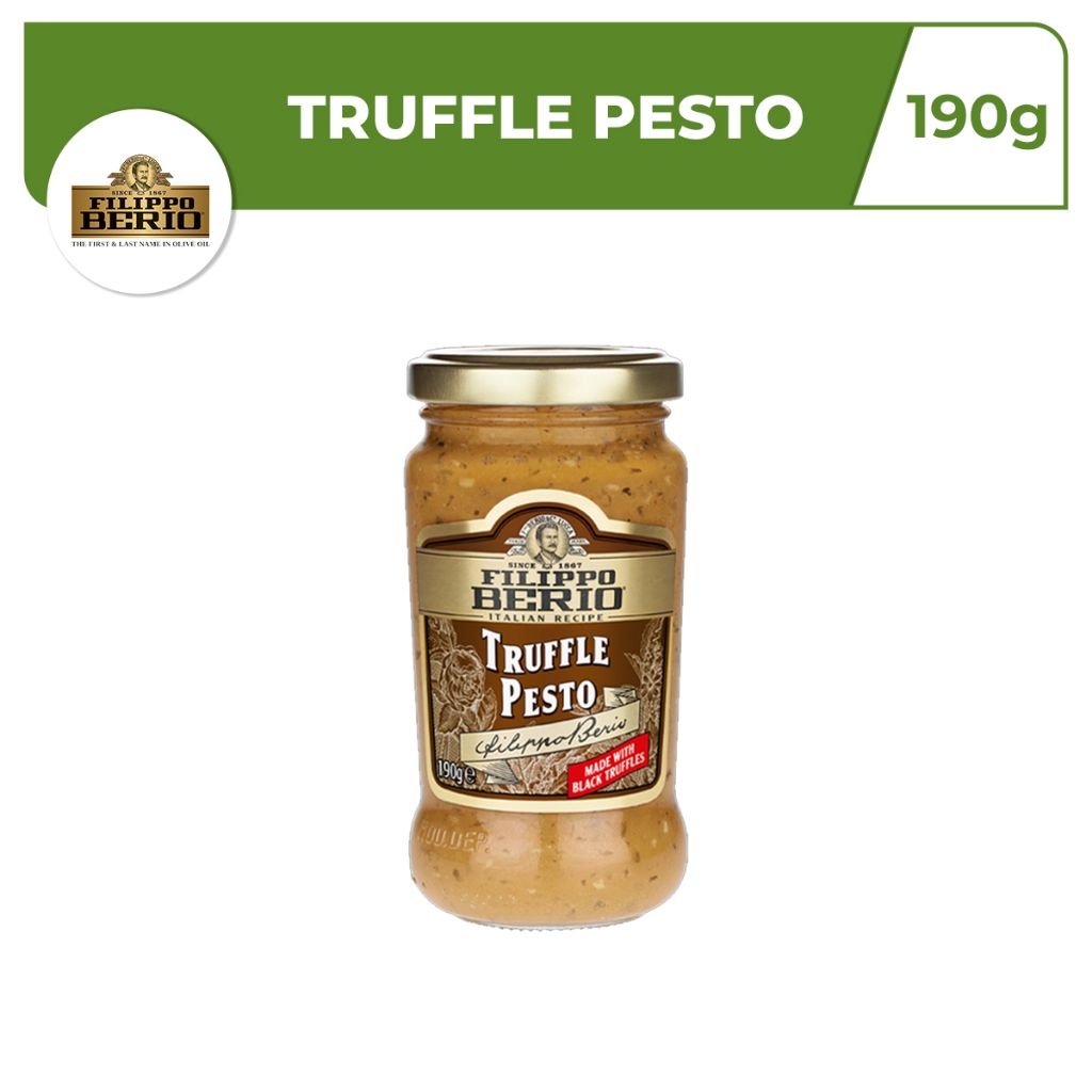 FILIPPO BERIO Truffle Pesto 190g | Shopee Philippines