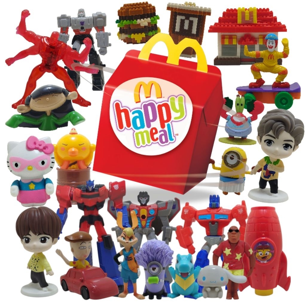 Assorted McDo Happy Meal Toys(Preloved) | Shopee Philippines