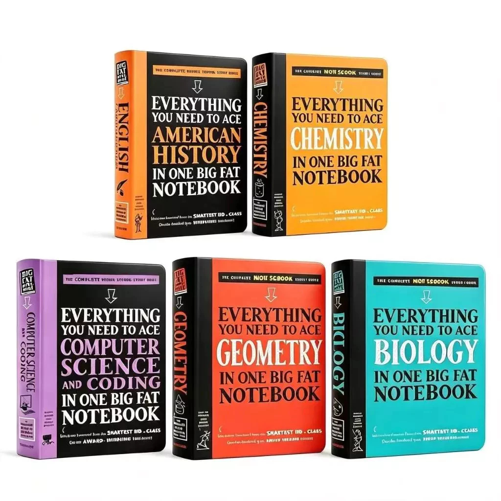 Hardcover Everything You Need To Ace Books Notebook: The Complete