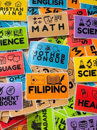 1pc Subject Sticker DepEd Matatag Curriculum Subjects Notebook Subject ...