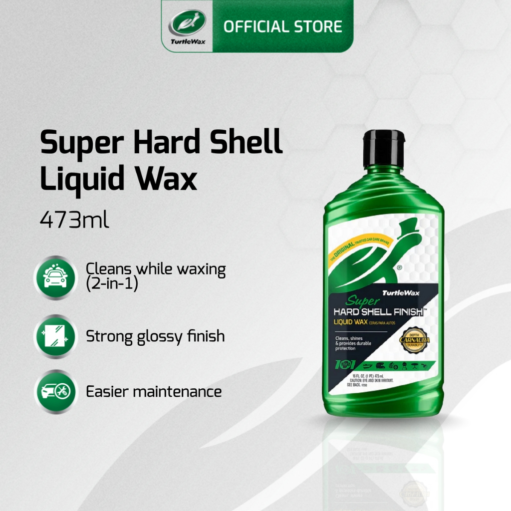 Turtle Wax Super Hard Shell Liquid Wax 473ml T123R | Shopee Philippines