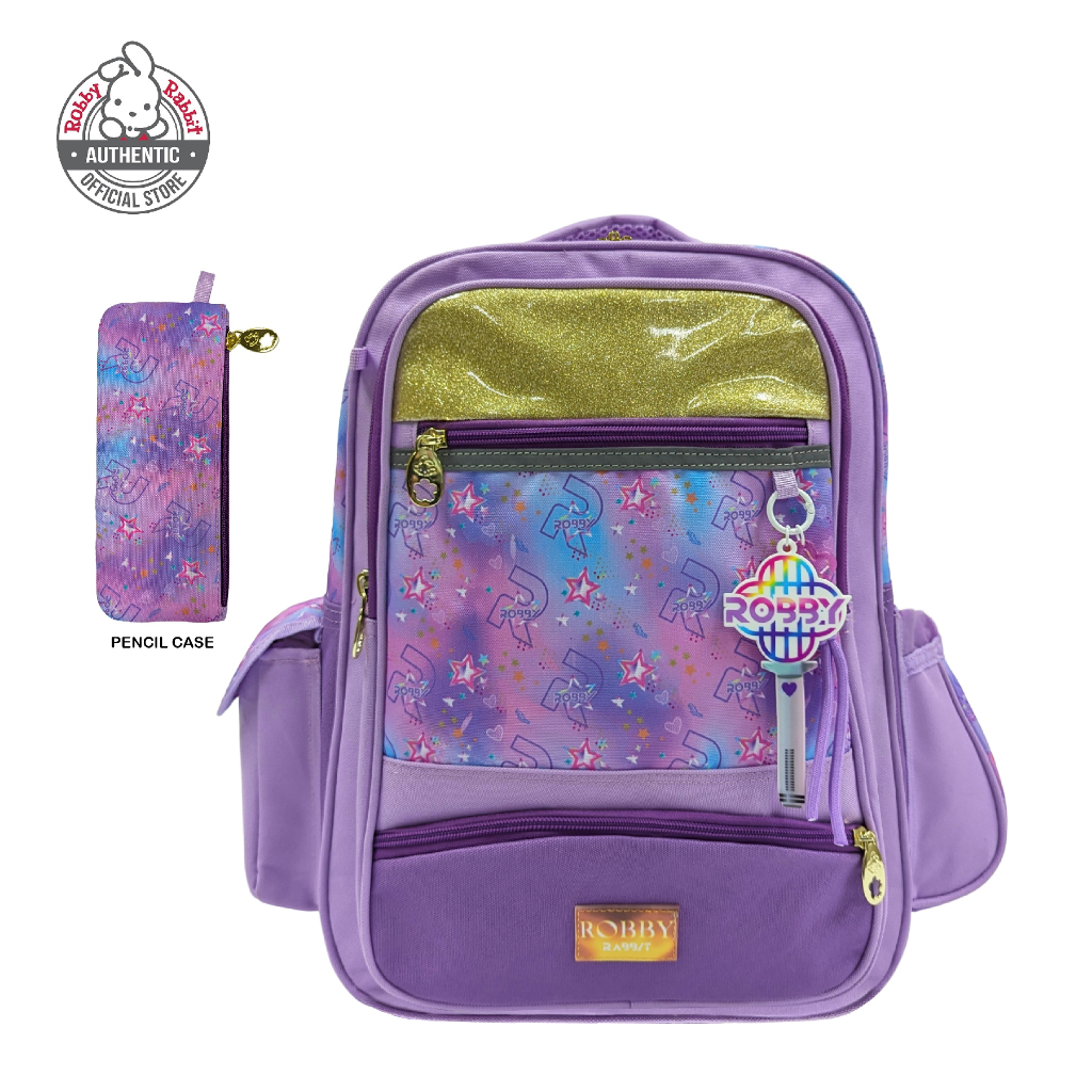 Robby Rabbit Amethyst Pop Backpack 16-Inch (Purple) | Shopee Philippines