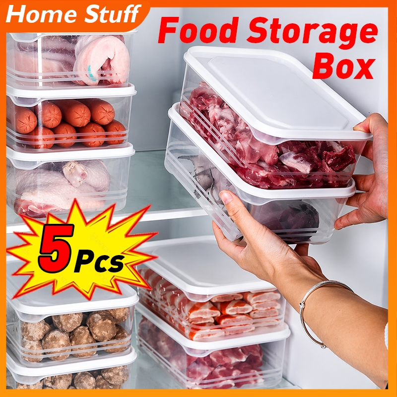 Food Storage Box Containers PP Food Grade Airtight Microwave Safe ...