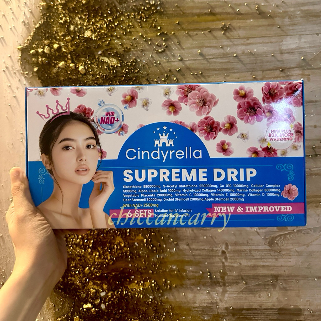 what is benefits of glutathione Cindyrella Supreme Power Celestial Drip! ✨ #fyp #cindyrellaultimatedrip  #cindyrella #glutadrip main image 1